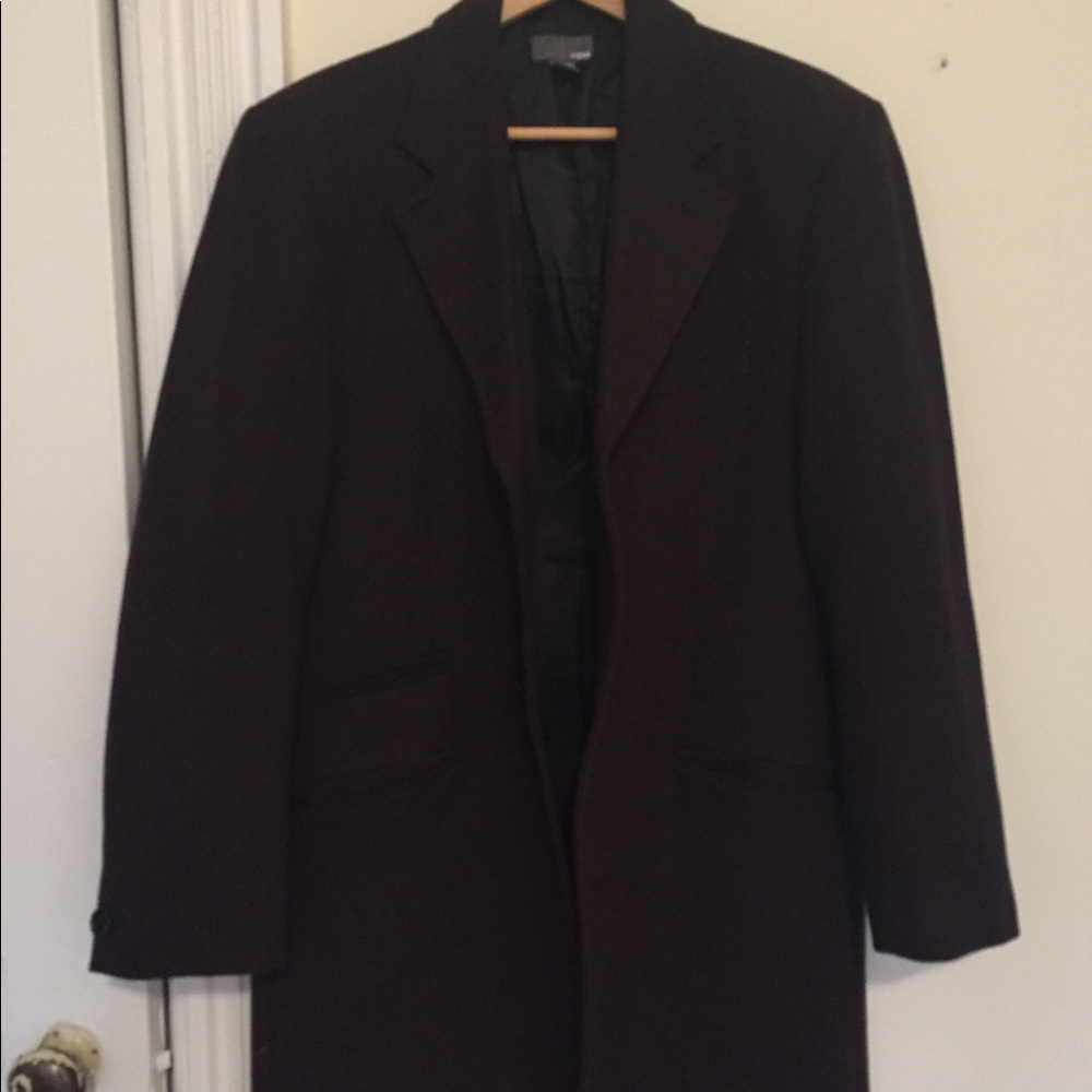 H&M Men’s Coat. Size 36. Dark Brown.